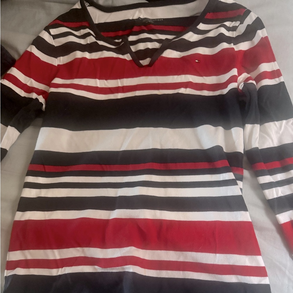 Striped Long Sleeve Top